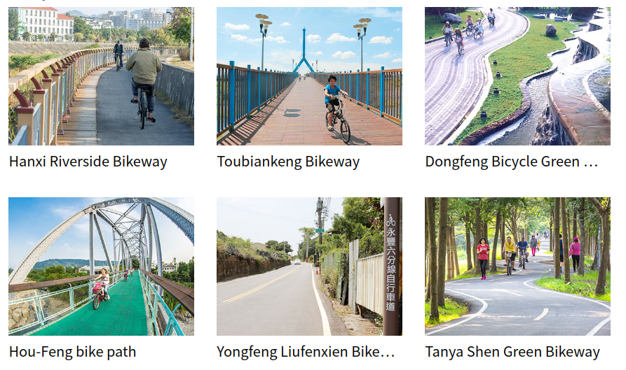 Taichung Cycling Routes